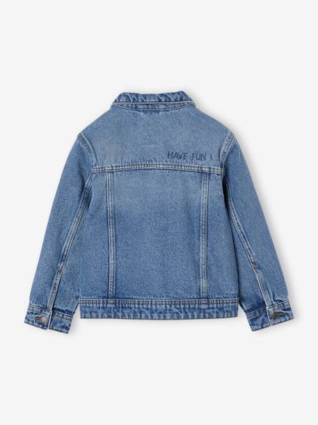 Veste en jean garçon stone 2 - vertbaudet enfant 