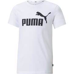 Garçon-T-shirt, polo, sous-pull-T-shirt pour enfant Puma No1 Logo - Blanc