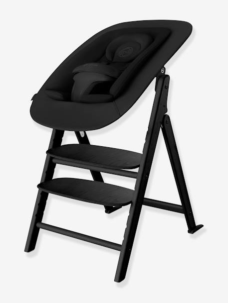 Chaise Haute Click & Fold 4-en-1 CYBEX blanc+bleu+bois+noir 40 - vertbaudet enfant 