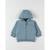 Veste sweat à capuche sauge BLEU 1 - vertbaudet enfant 