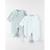 Set de 2 Pyjamas bébé, Velours BLANC 1 - vertbaudet enfant 