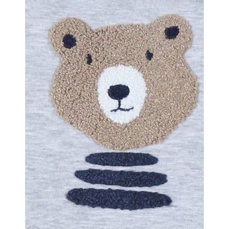 Combinaison ours gris GRIS 4 - vertbaudet enfant 