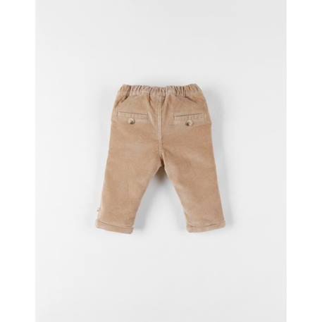 Pantalon, velours côtelé MARRON 2 - vertbaudet enfant 