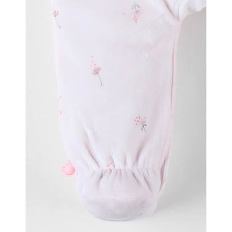 Pyjama en velours côtelé, lapin ROSE 3 - vertbaudet enfant 