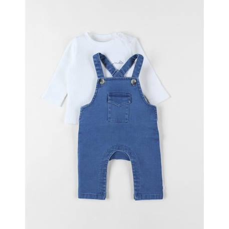 Bébé-Ensemble-Set salopette + t-shirt