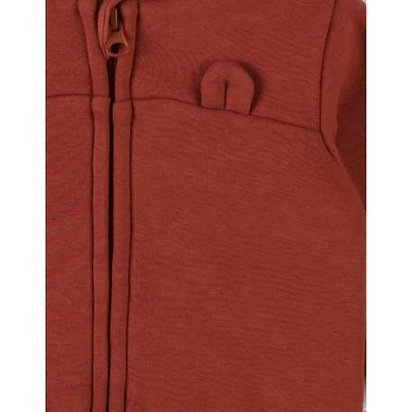 Veste sweat à capuche, Sweatoloudoux ROUGE 3 - vertbaudet enfant 