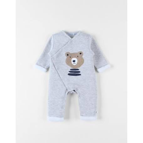 Combinaison ours gris GRIS 1 - vertbaudet enfant 