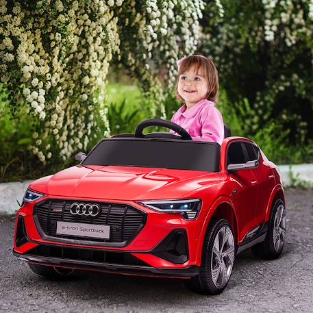 HOMCOM - Voiture Électrique Enfants - PP - 108x60x47cm - Rouge ROUGE 3 - vertbaudet enfant 