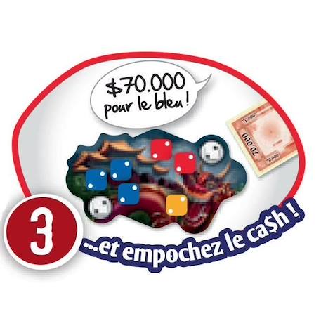 Las Vegas Jeu d'ambiance Ravensburger ROUGE 6 - vertbaudet enfant 