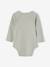 Lot 5 bodies manches longues bébé ouverture naissance en coton bio beige 7 - vertbaudet enfant 