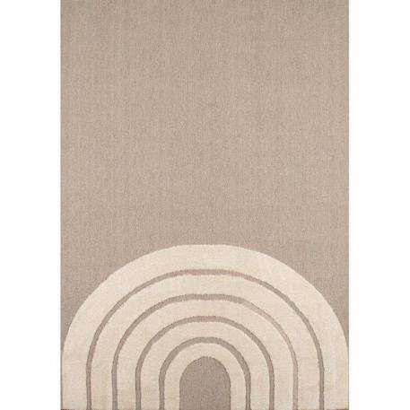 Tapis chambre enfant - Arc en Ciel Beige - 80 x 150 cm - Nazar Rugs BEIGE 1 - vertbaudet enfant 