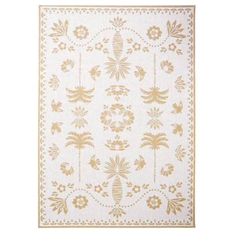 Tapis Enfant Jaipur par Nattiot - 120 x 170 cm - Blanc BLANC 1 - vertbaudet enfant 