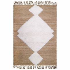 Jouet-Premier âge-Tapis d'éveil et portiques-Tapis enfant ELTON - 110 x 170 cm - Jute - Oeko Tex - Nattiot