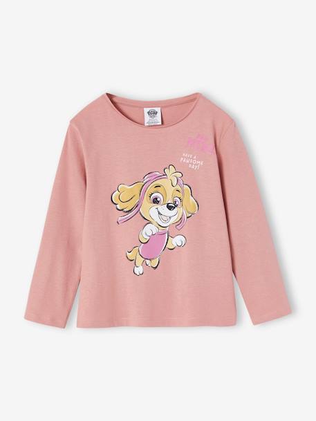 Tee-shirt Pat Patrouille® fille manches longues blush 1 - vertbaudet enfant 