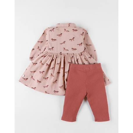 Ensemble robe + legging ROSE 2 - vertbaudet enfant 