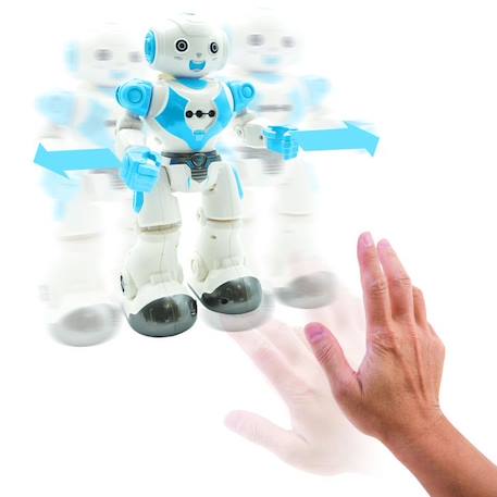 Powerman® Neo Robot Programmable avec dance, histoire, musique, démo, contrôle gestuel et télécommande MULTICOLORE 3 - vertbaudet enfant 