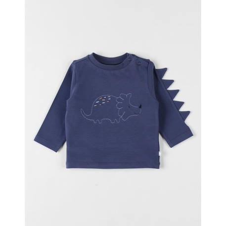 T-shirt en jersey BLEU 1 - vertbaudet enfant 