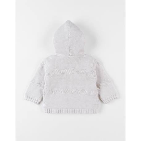 Mantelet en tricot, chiné/paillettes BEIGE 2 - vertbaudet enfant 