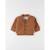 Mantelet en tricot, caramel MARRON 1 - vertbaudet enfant 