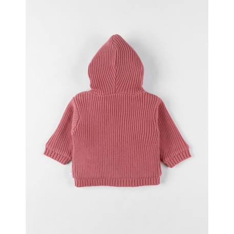 Mantelet en tricot, blush ROSE 2 - vertbaudet enfant 