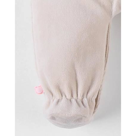 Pyjama en velours côtelé, imprimé éléphant BEIGE+BEIGE 7 - vertbaudet enfant 