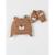 Set chapka + moufles, caramel MARRON 1 - vertbaudet enfant 