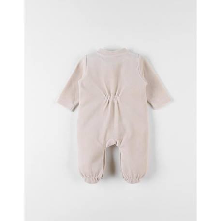 Pyjama en velours côtelé, imprimé éléphant BEIGE+BEIGE 6 - vertbaudet enfant 