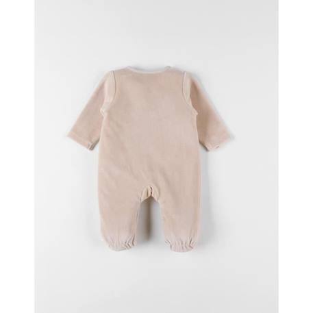 Pyjama en velours côtelé, lion BEIGE+BEIGE 6 - vertbaudet enfant 