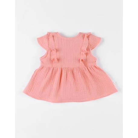 Blouse à manches courtes, ROSE 1 - vertbaudet enfant 