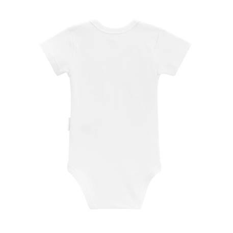 Lot de 3 bodies bébé manches courtes BLANC 3 - vertbaudet enfant 