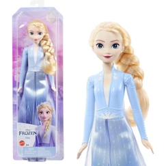 Jouet-La Reine des Neiges 2-Elsa-Mattel Poupée Disney avec habillage et accessoires HLW48