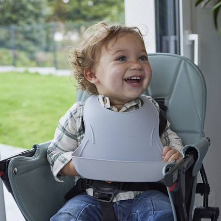 BAVOIR BIBOU AVEC RÉCUPÉRATEUR JAUNE 6 - vertbaudet enfant 