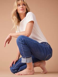 Vêtements de grossesse-Pantalon-Jean slim de grossesse ENVIE DE FRAISE