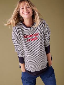 Tee-shirt effet sweat "Mummy Crush" grossesse ENVIE DE FRAISE  - vertbaudet enfant