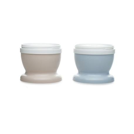 THERMOBABY 2 PETITS POTS POUR NOURRITURE Fleur Bleue BLEU 4 - vertbaudet enfant 