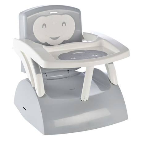 THERMOBABY REHAUSSEUR de Chaise 2 en 1 Gris Charme GRIS 1 - vertbaudet enfant 