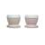 THERMOBABY 2 PETITS POTS POUR NOURRITURE Rose Poudr‚ ROSE 4 - vertbaudet enfant 