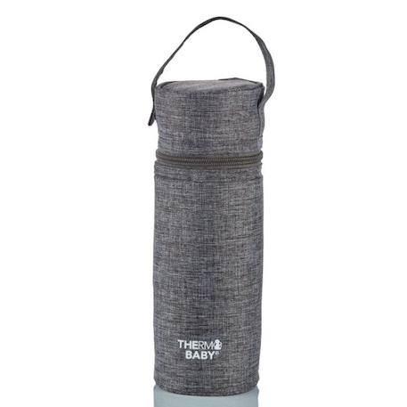 Porte biberon THERMOBABY - isotherme - gris chiné GRIS 1 - vertbaudet enfant 