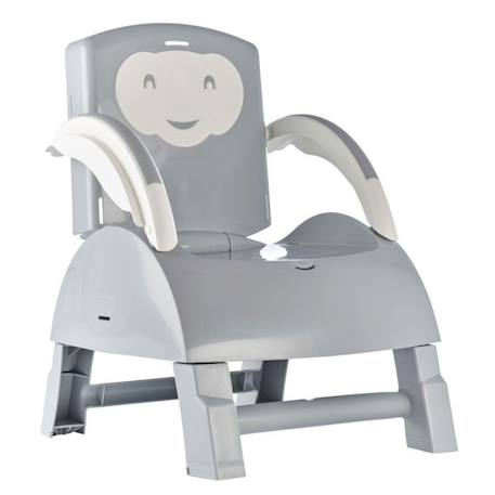 THERMOBABY REHAUSSEUR de Chaise 2 en 1 Gris Charme GRIS 2 - vertbaudet enfant 