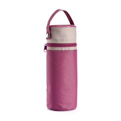 Puériculture-Repas-THERMOBABY PORTE BIBERON ISOTHERME Rose Orchid‚e