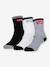 Lot de 3 paires de chaussettes Batwing regular Cut LEVI'S marine+noir+rose 5 - vertbaudet enfant 