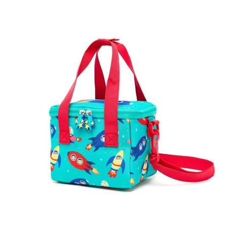 Garçon-DRAEGER PARIS - Sac à Goûter Enfants - Fusée - 17 x 13 x 13 cm