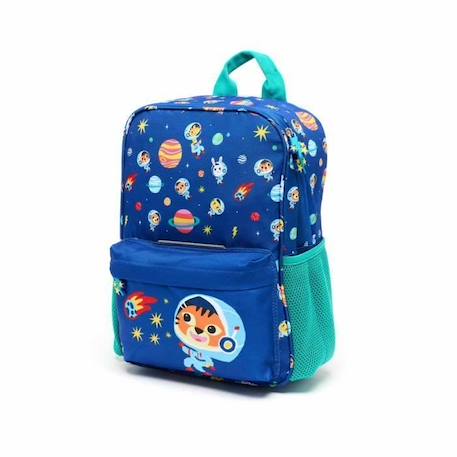 DRAEGER PARIS - Sac à Dos Enfant - Space - 24,5 x 11 x 36 cm BLEU 1 - vertbaudet enfant 