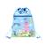 DRAEGER PARIS - Sac Imperméable Enfant - Castle - 30,5 x 0,5 x 40,5 cm BLEU 1 - vertbaudet enfant 