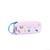 Trousse simple enfant - Chaton Princesse - Bleu - DRAEGER PARIS - Polyester recyclé et PVC - 23 x 5 x 9 cm BLEU 1 - vertbaudet enfant 