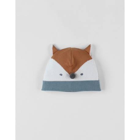 Bonnet en tricot BLEU 1 - vertbaudet enfant 