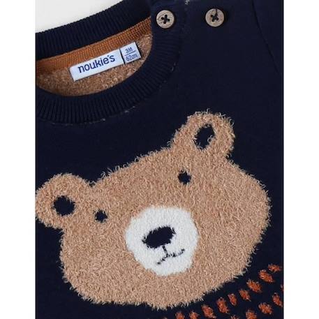 Pull en tricot BLEU+BLEU 7 - vertbaudet enfant 