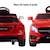 Voiture électrique pour enfants - HOMCOM - Mercedes GLA AMG - Rouge - 6V - Effets sonores et lumineux ROUGE 4 - vertbaudet enfant 