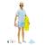 Barbie®-Ken® Plage-Poupée blonde short de bain et accessoires de plage HPL74 BLANC 2 - vertbaudet enfant 