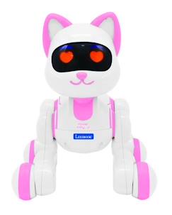 Jouet-Chat robot programmable - Power Kitty - Junior - Télécommande - Effets sonores - Batterie rechargeable